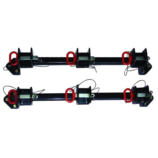 Equipment Guard II Equipment Rack for Enclosed Trailers 4.01" x14.25" x32.25"
